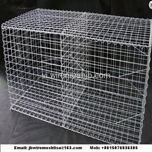 Hàn mạ kẽm nhúng nóng đá lồng Net / Gabion lưới